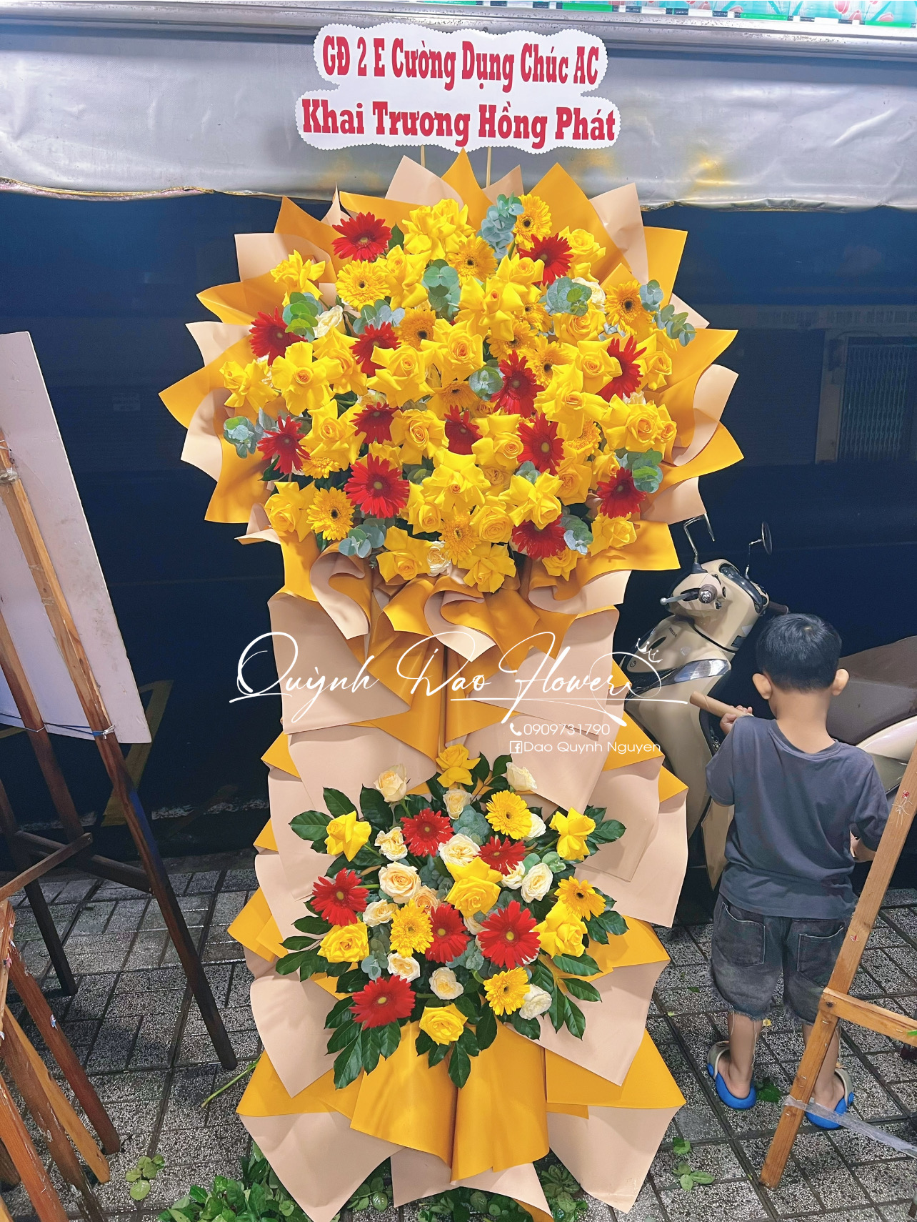Hoa khai trương nổi bật 