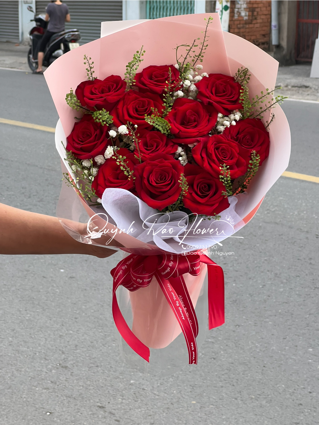 Bó hoa hồng đỏ 8/3