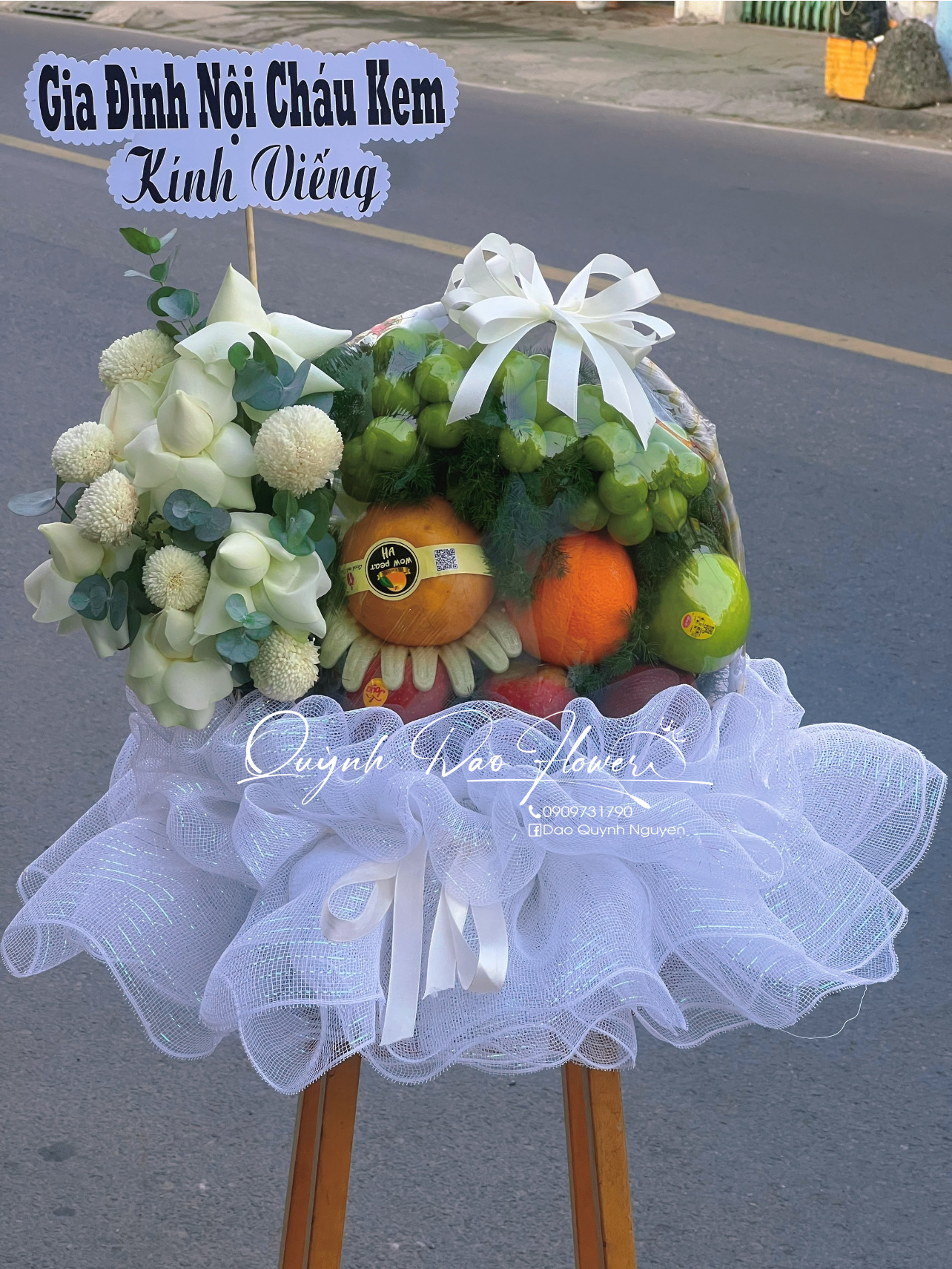 Giỏ trái cây viếng bình dương 