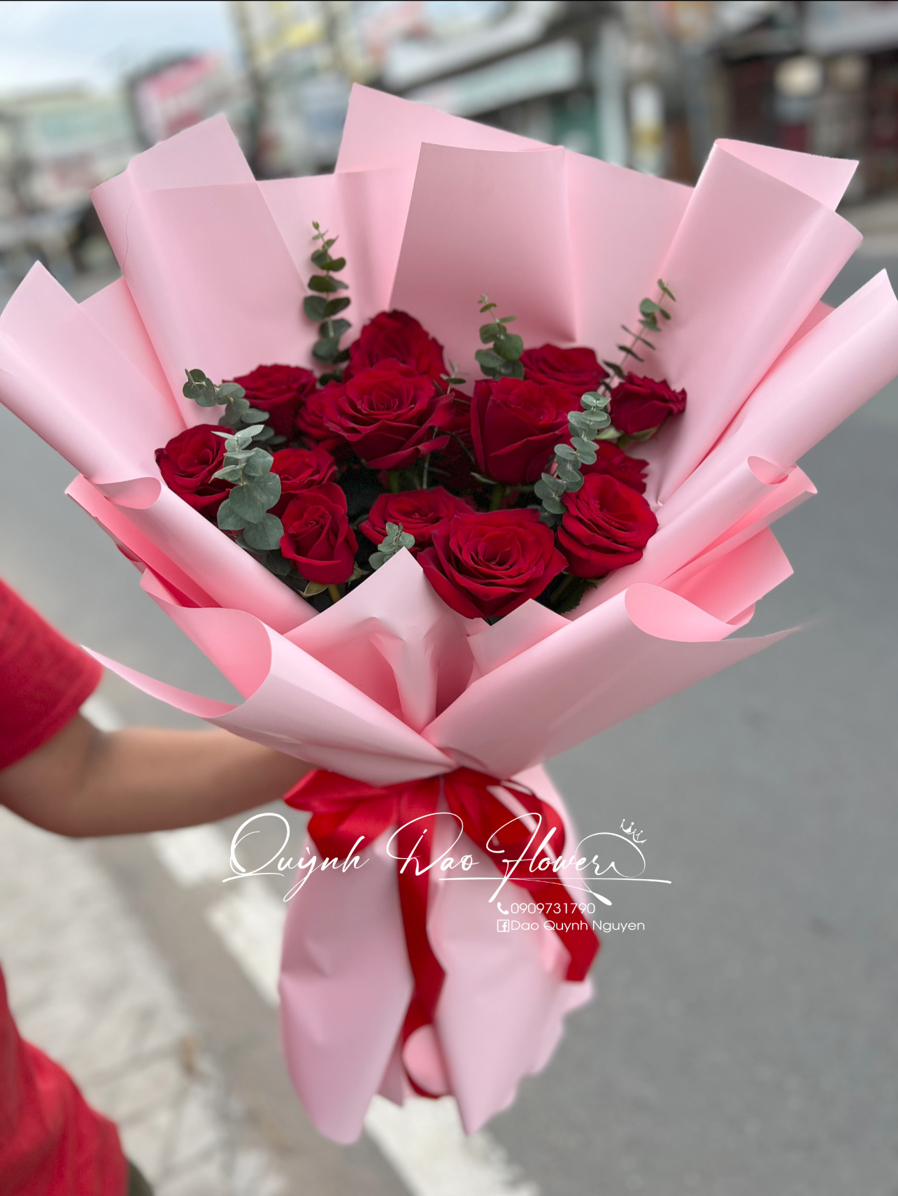 Bó hoa hồng nhỏ