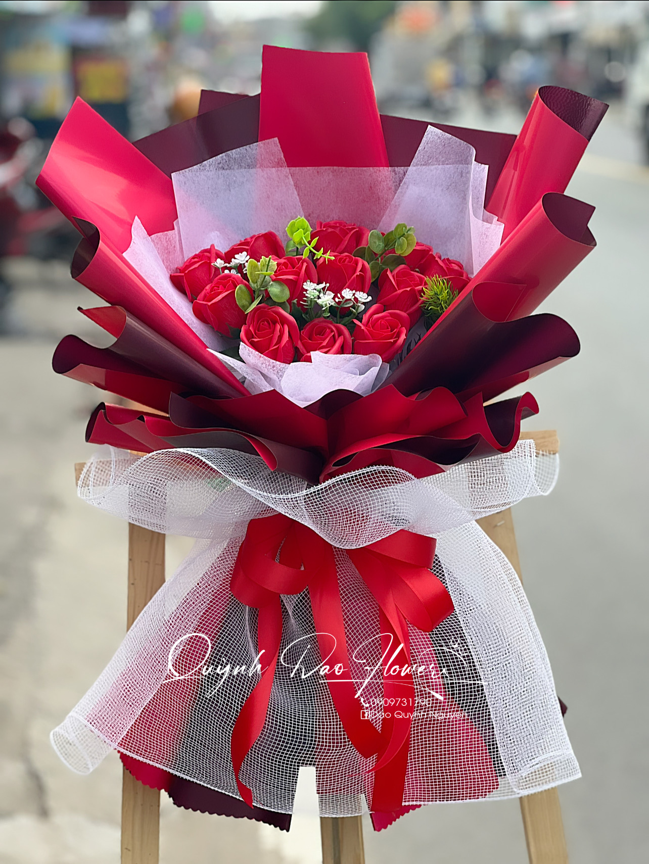 Bó hoa sáp nhỏ tặng sinh nhật 