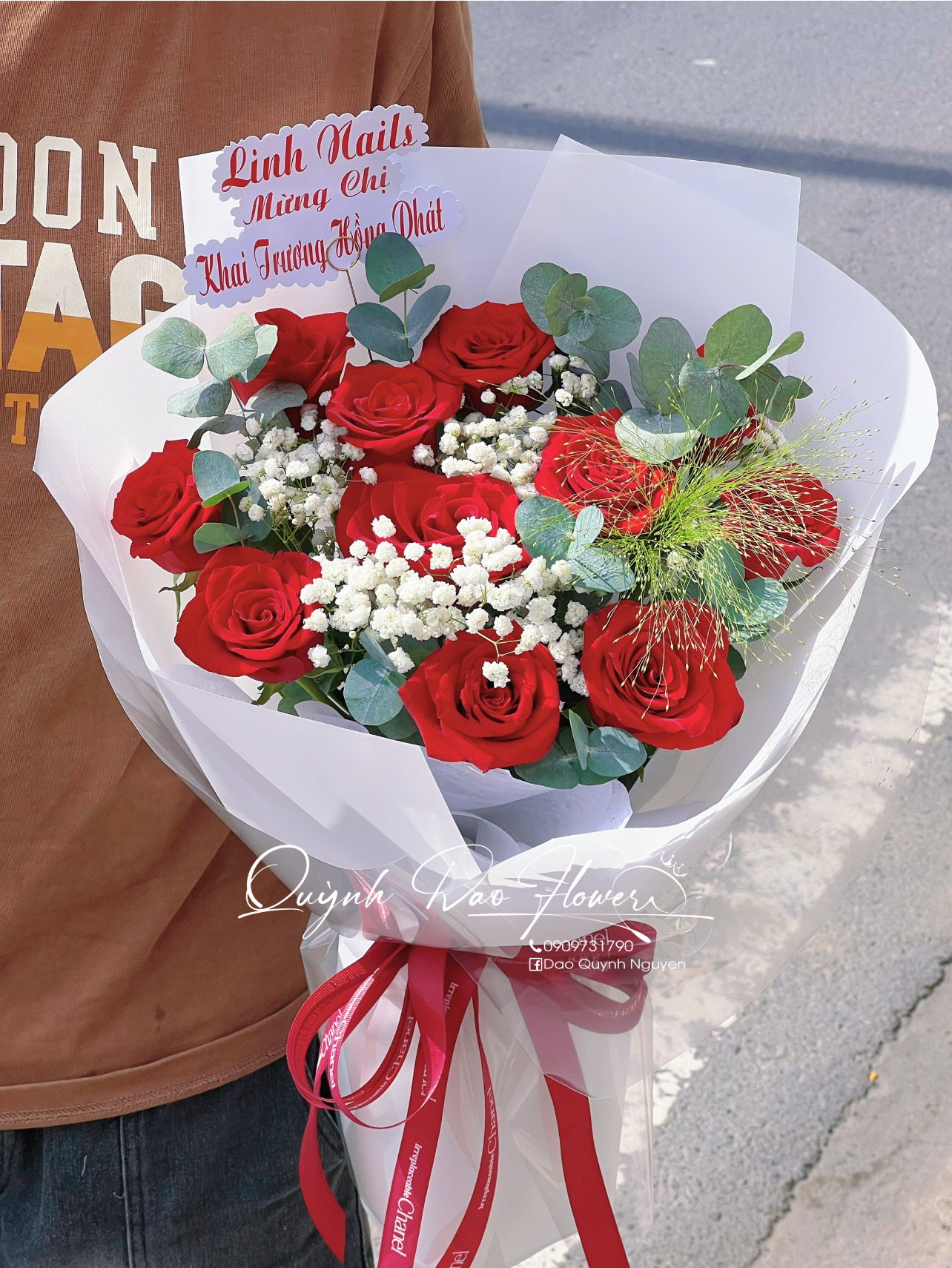 Hoa tươi sinh nhật dĩ an