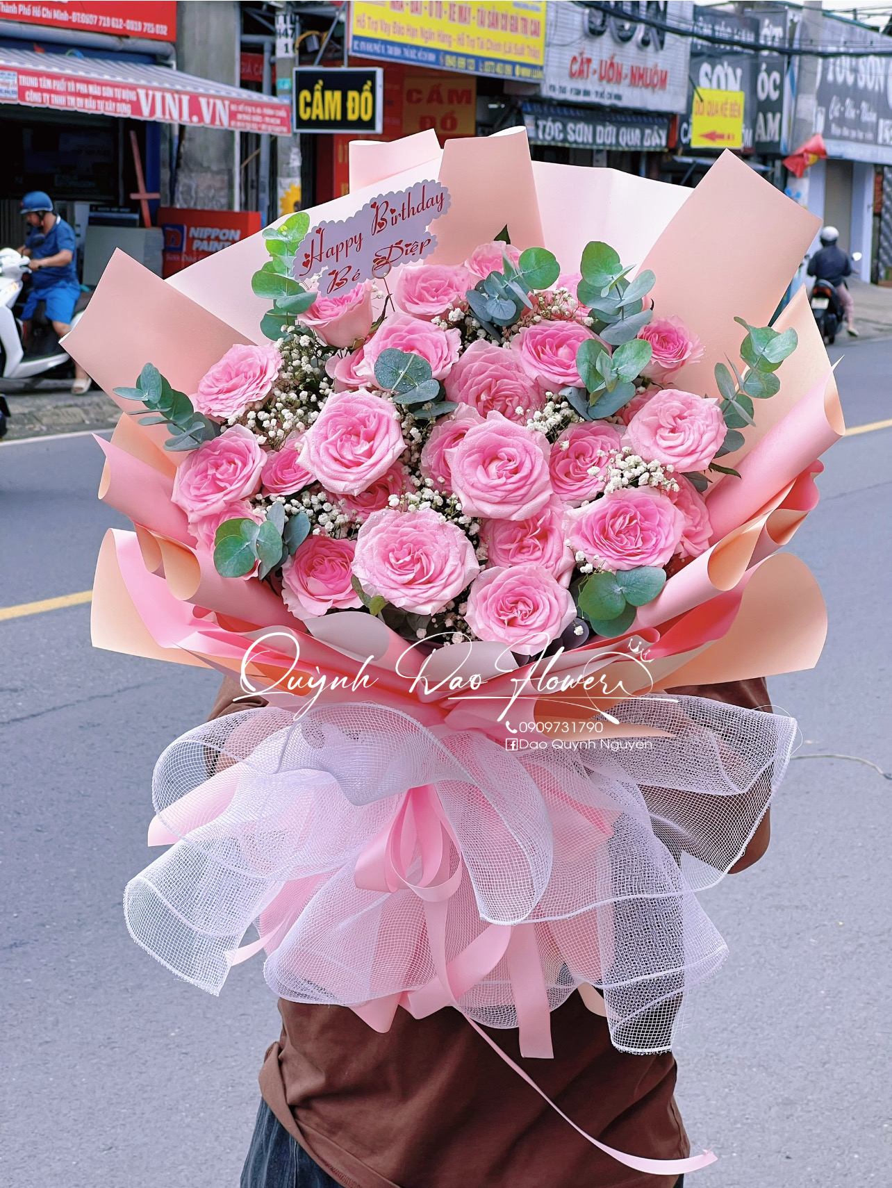 Bó hoa hồng 30 bông