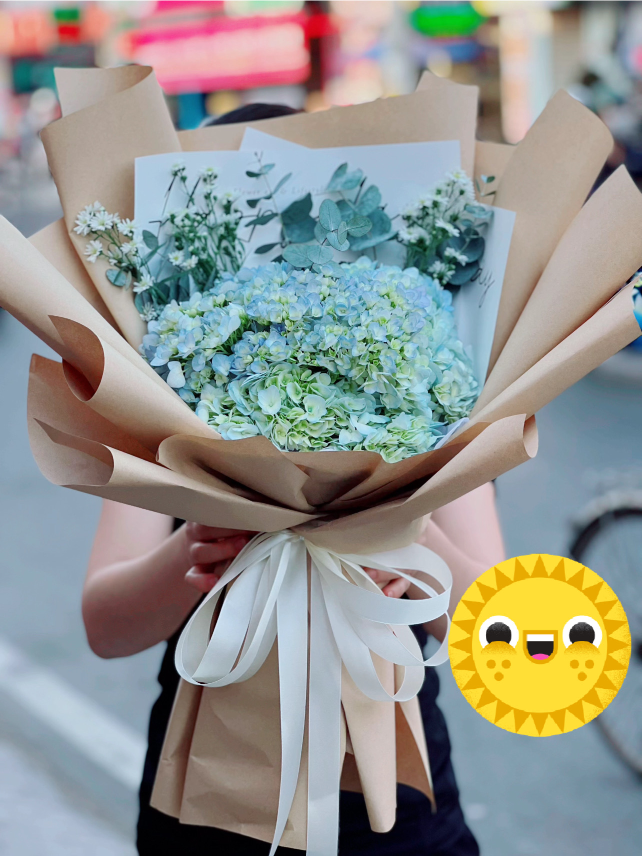 Bó hoa Cẩm Tú cầu rẻ đẹp tại Thủ Đức