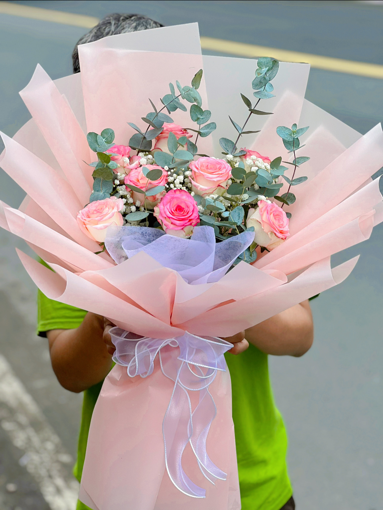 Bó hoa hồng nhỏ xinh rẻ đẹp 