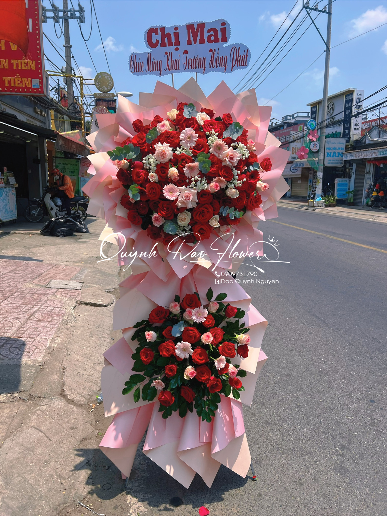 Hoa khai trương thủ dầu 1