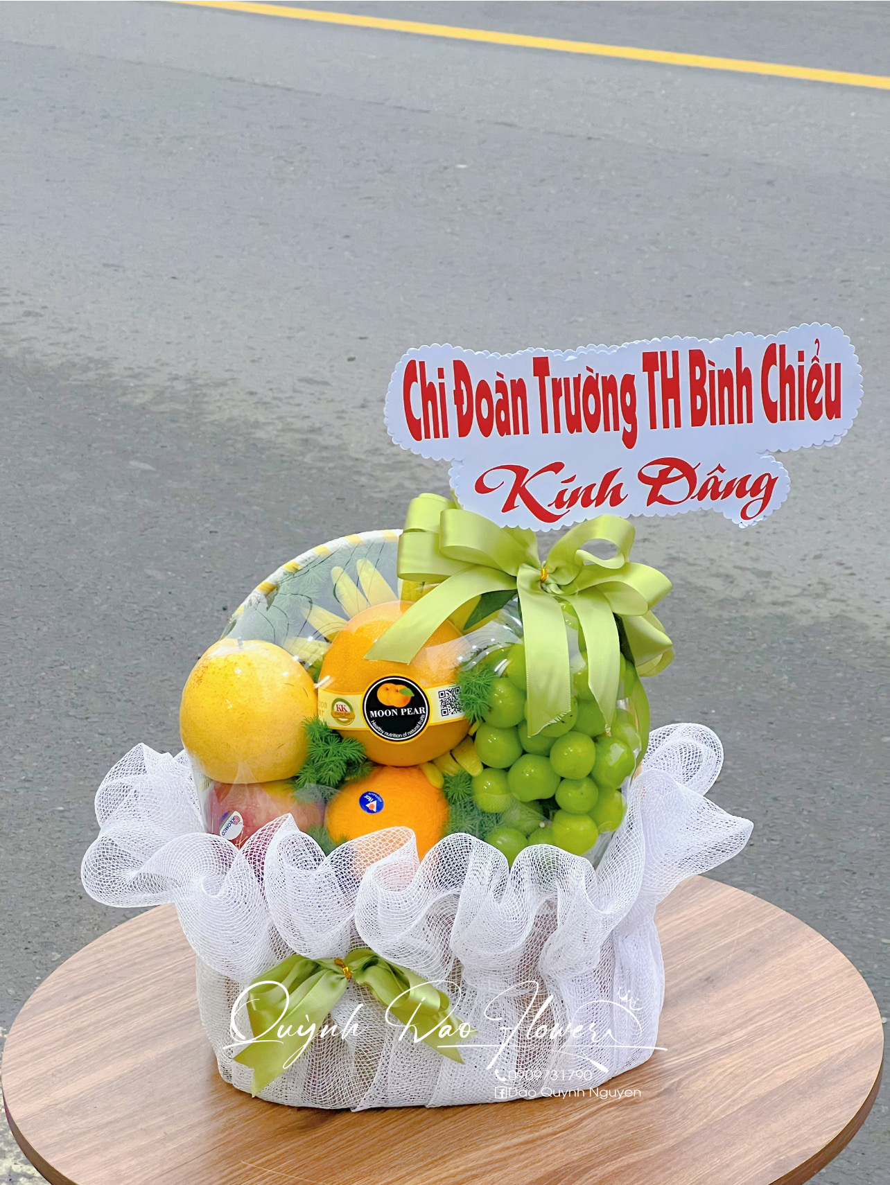 Giỏ trái cây dâng phật