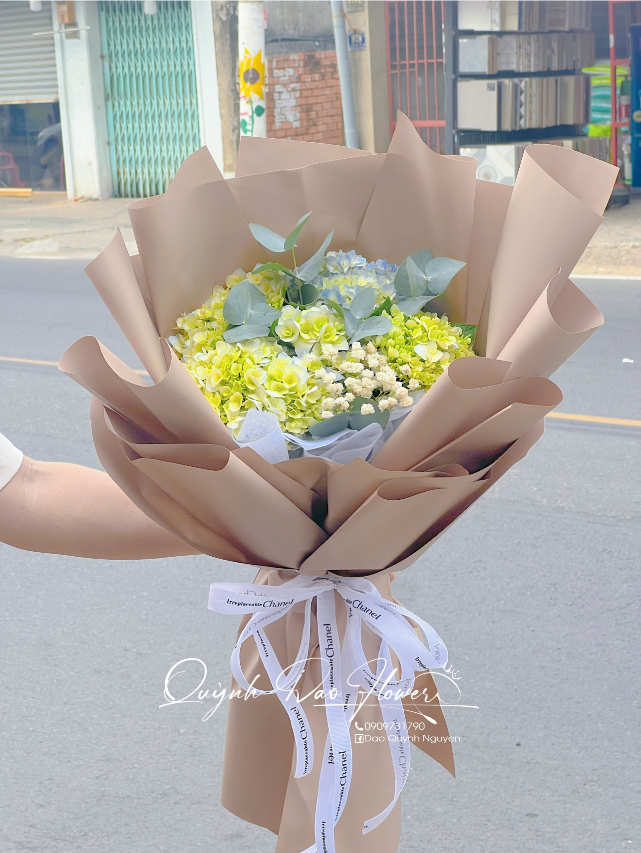 Bó hoa Cẩm Tú cầu tặng bạn