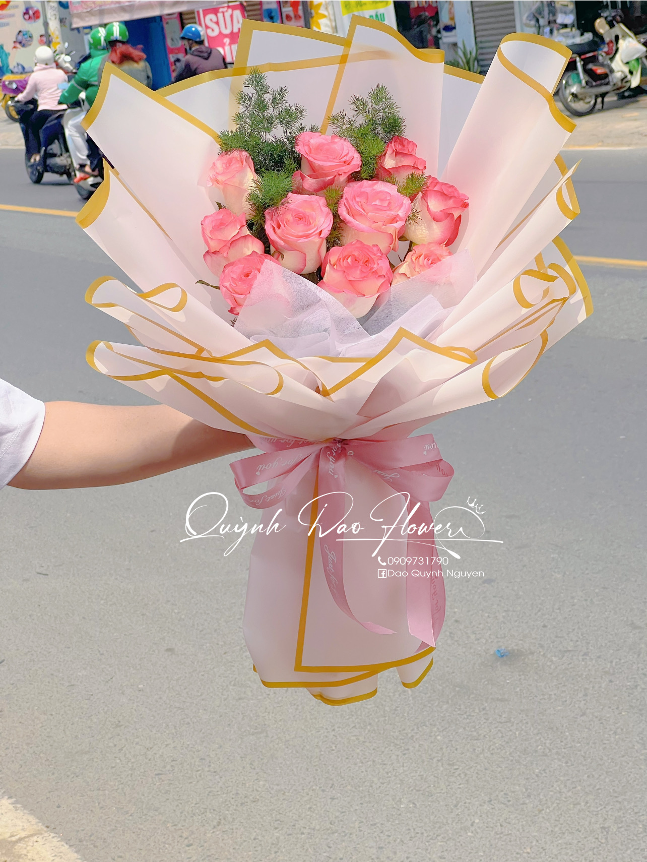 Bó hoa Hồng bền đẹp