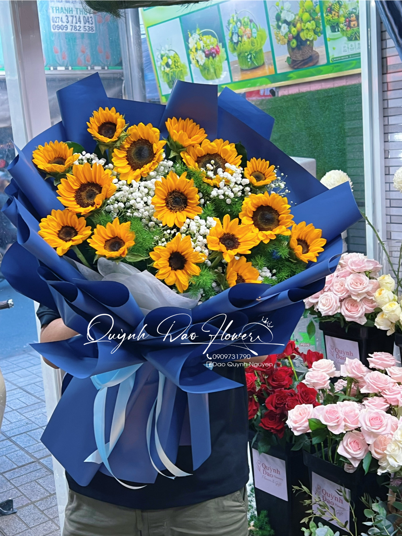 Hoa hướng dương tặng sếp nam