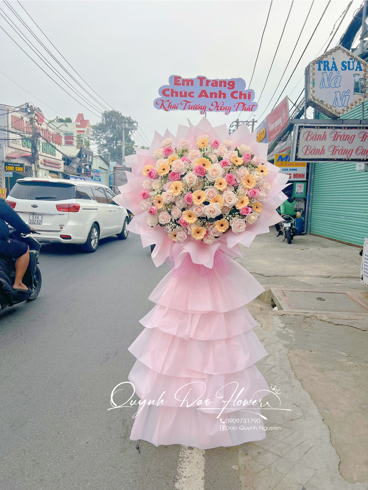 Kệ khai trương cho công ty tại bình dương 