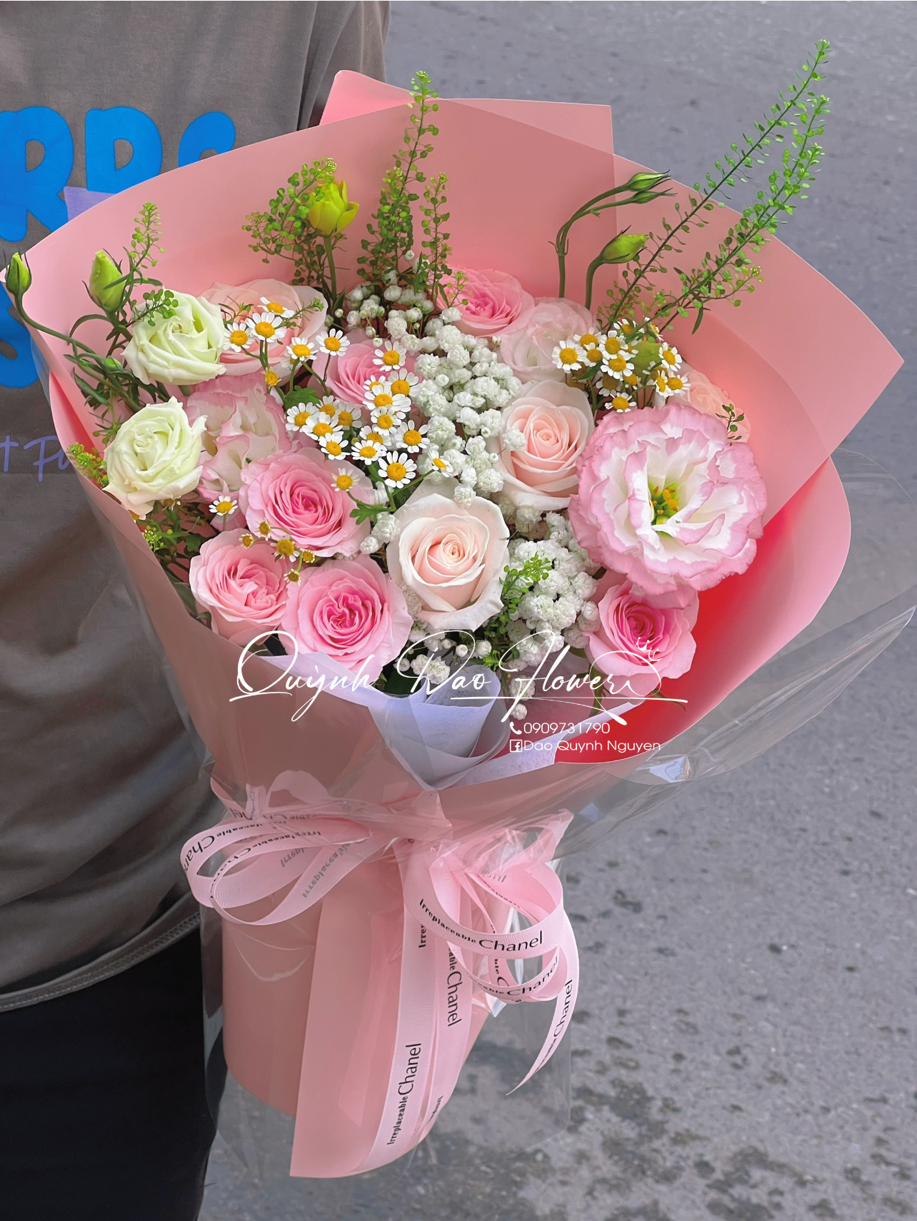 Bó hoa xinh tặng sếp 