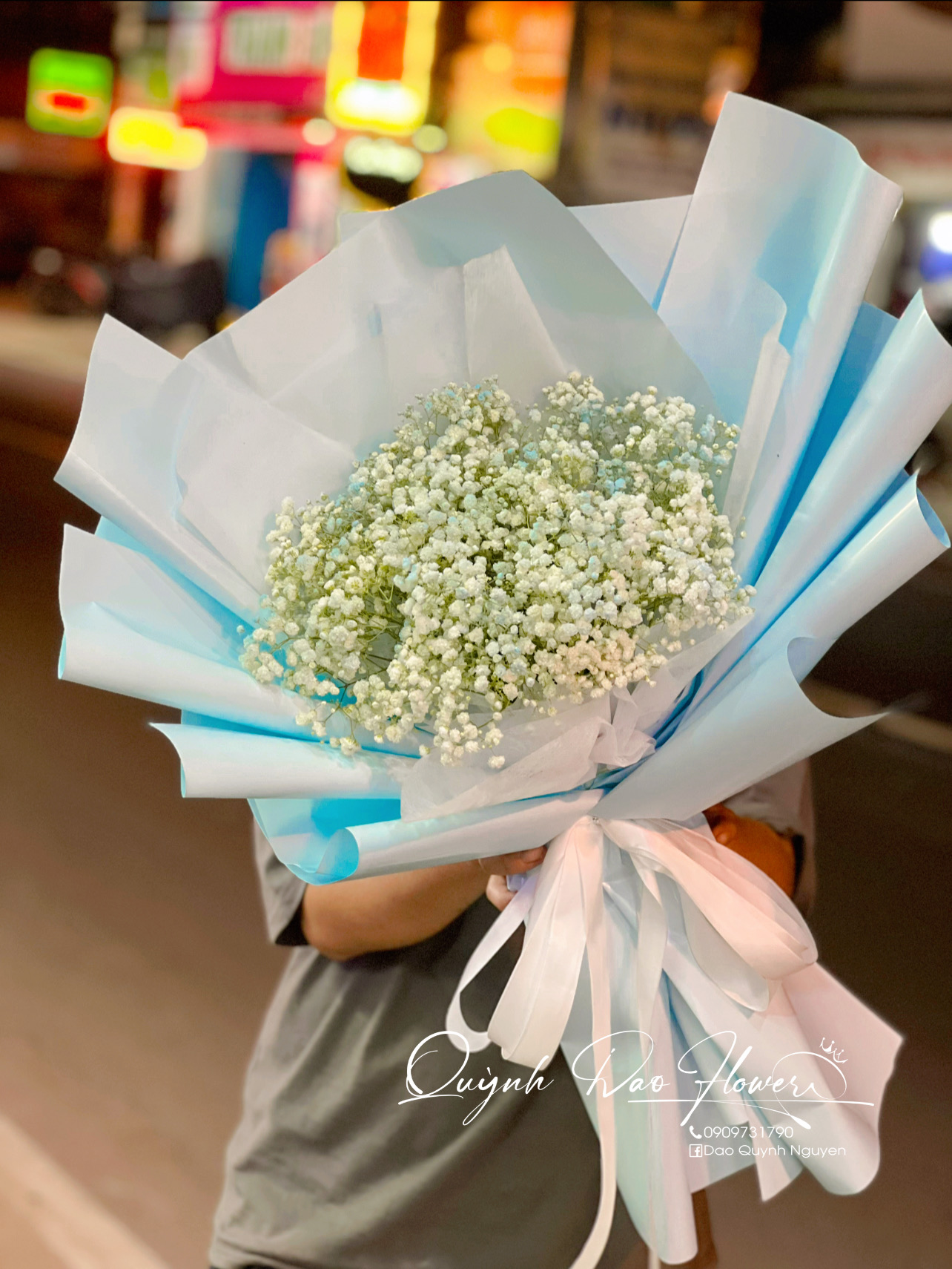 Bó hoa bi tươi tặng tốt nghiệp 