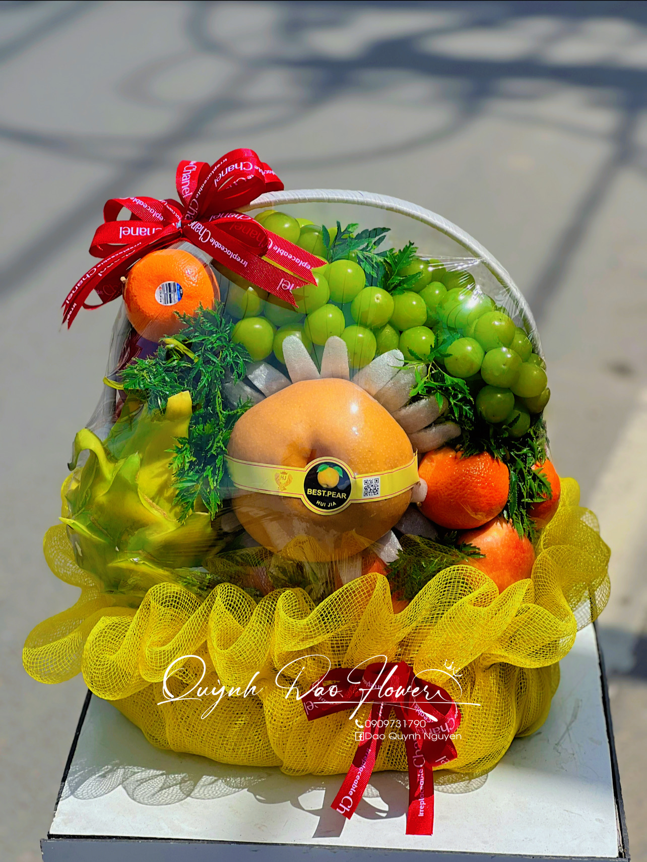 Giỏ trái cây tặng trung thu
