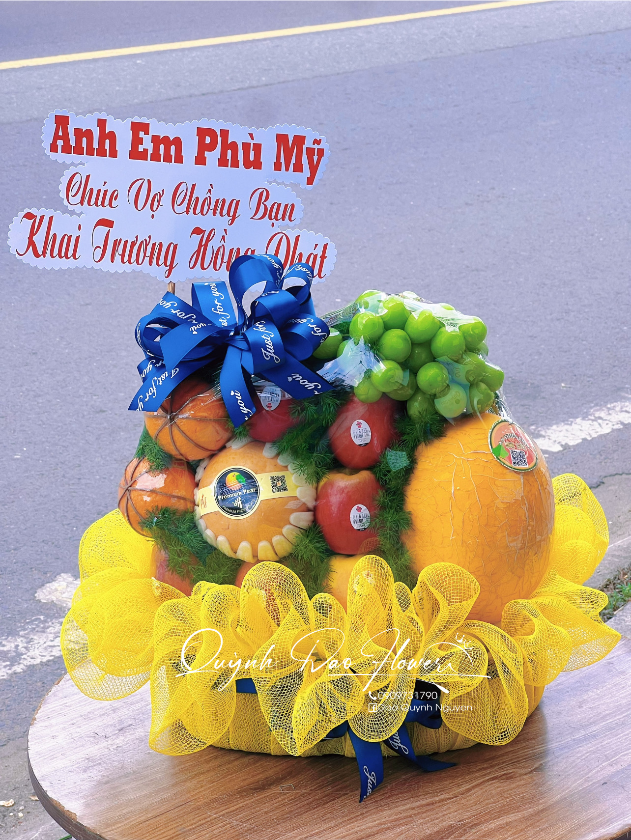 Giỏ trái cây gò vấp 