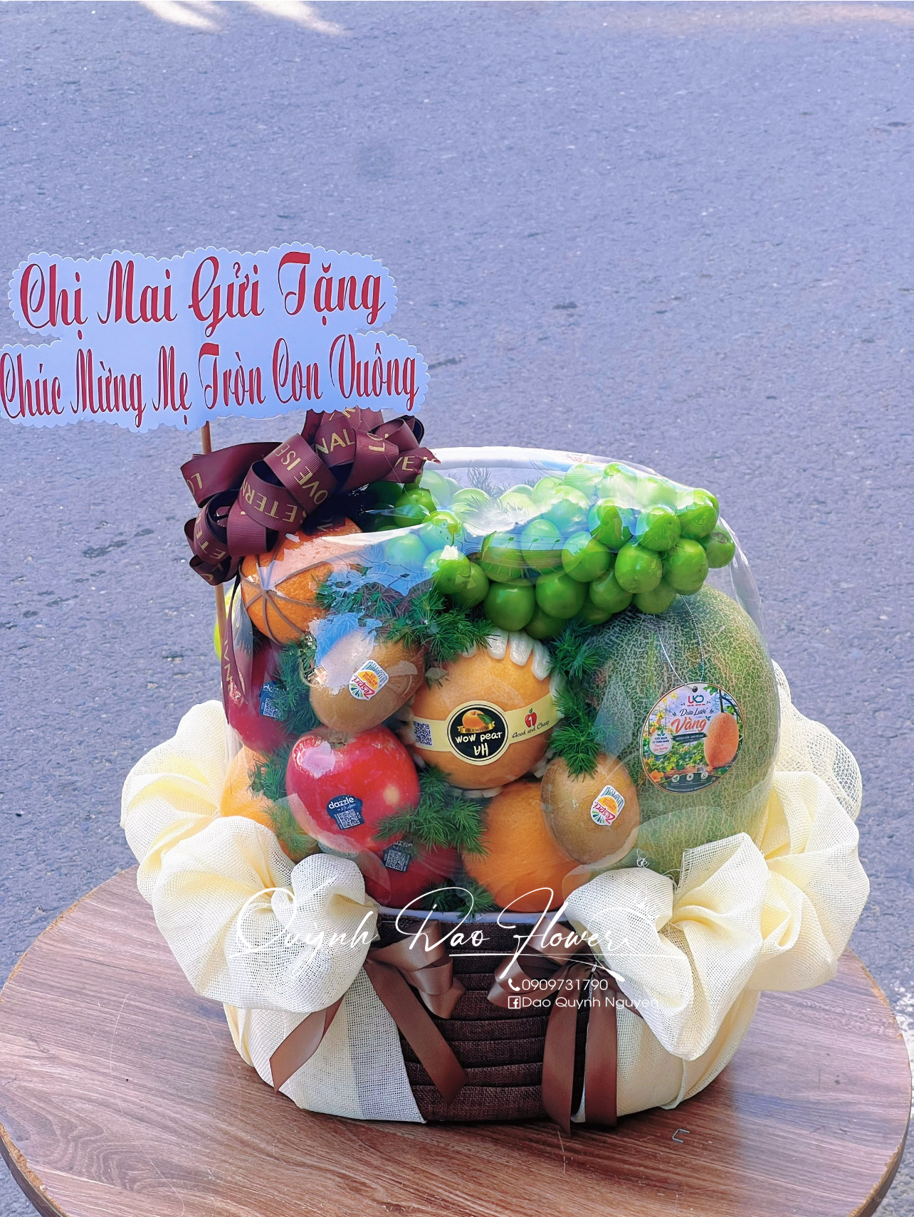 Giỏ trái cây thủ dầu một 