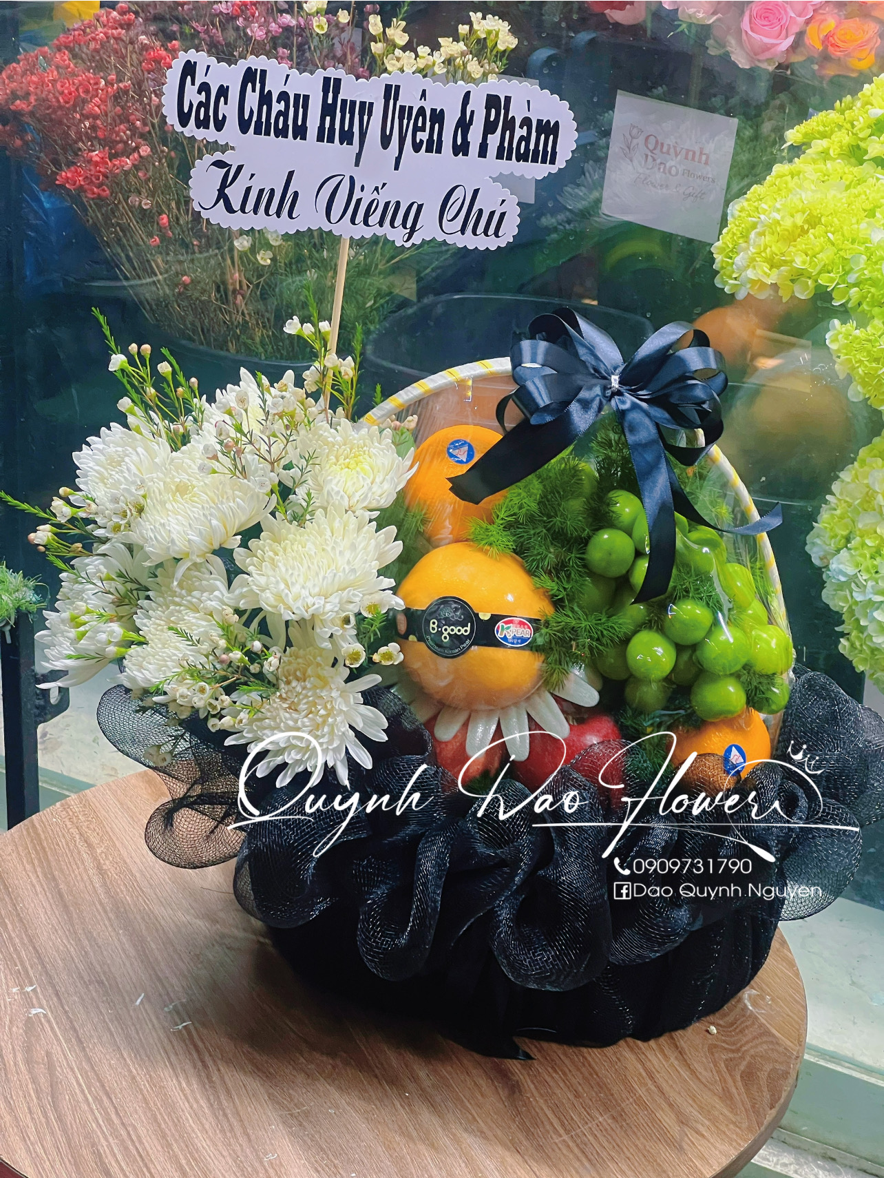 Giỏ trái cây viếng quận 9