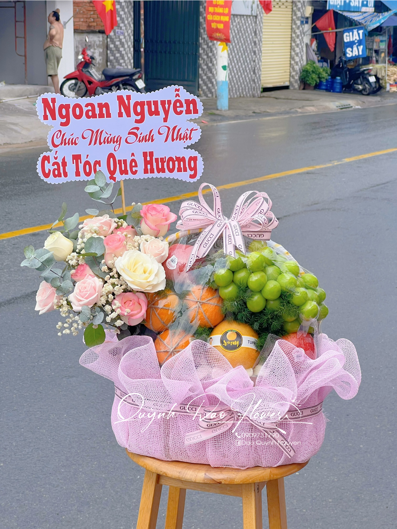 Giỏ trái cây thuận an , bình hoà 