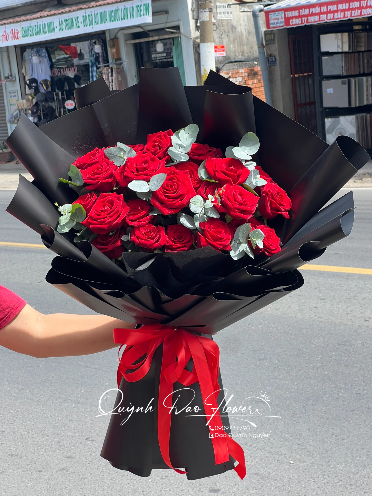 Bó hoa Hồng đỏ tặng 8/3