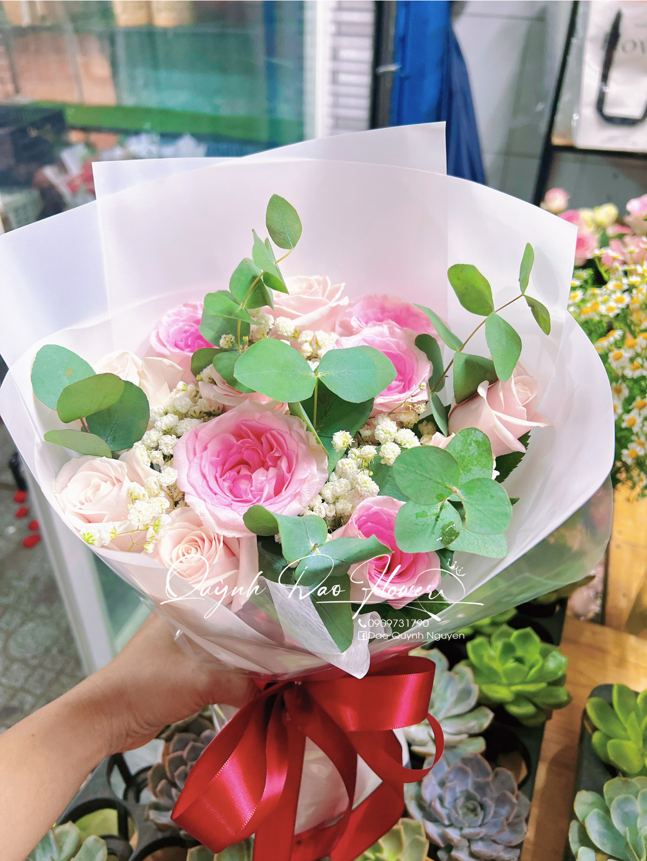 Bó hoa nhỏ vườn lài
