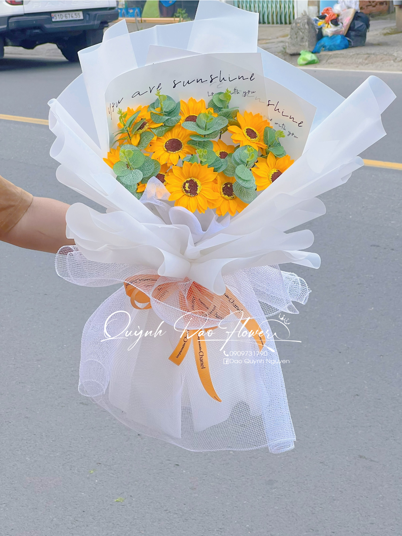 Hoa sáp tốt nghiệp 