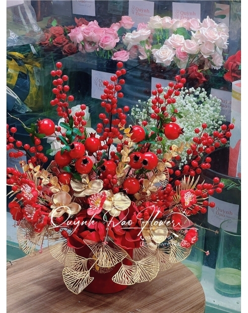 Bình đào đông Tết thủ Đức 