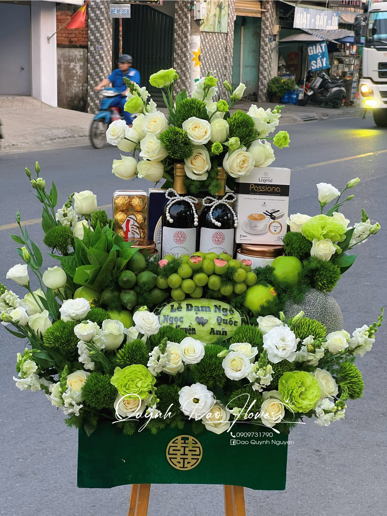 Dạm ngõ xanh lá đẹp Sài gòn