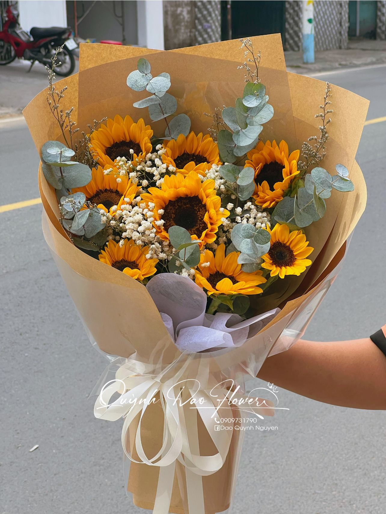 Bó hoa hướng dương bình dương 