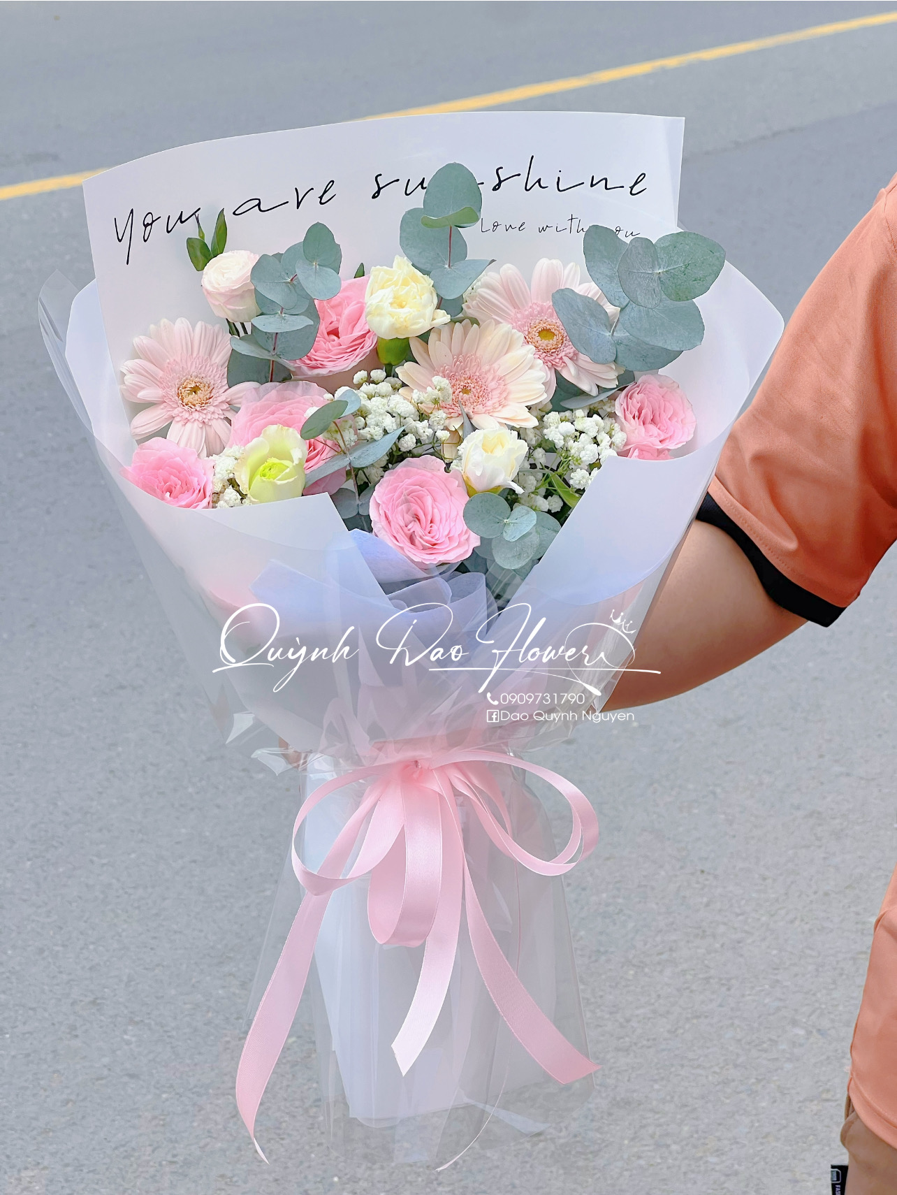 Bó hoa gần Bình Chuẩn 