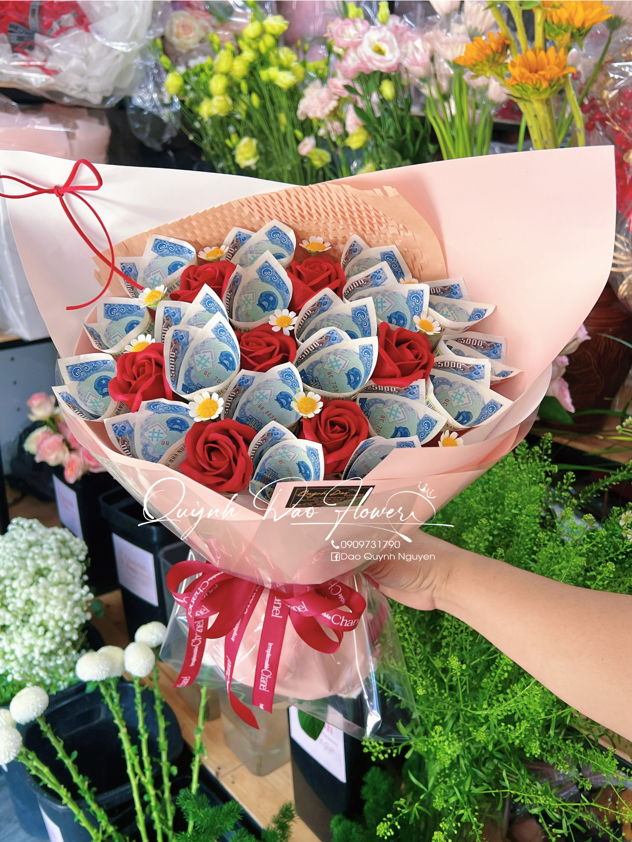 Hoa tiền thủ Đức hcm