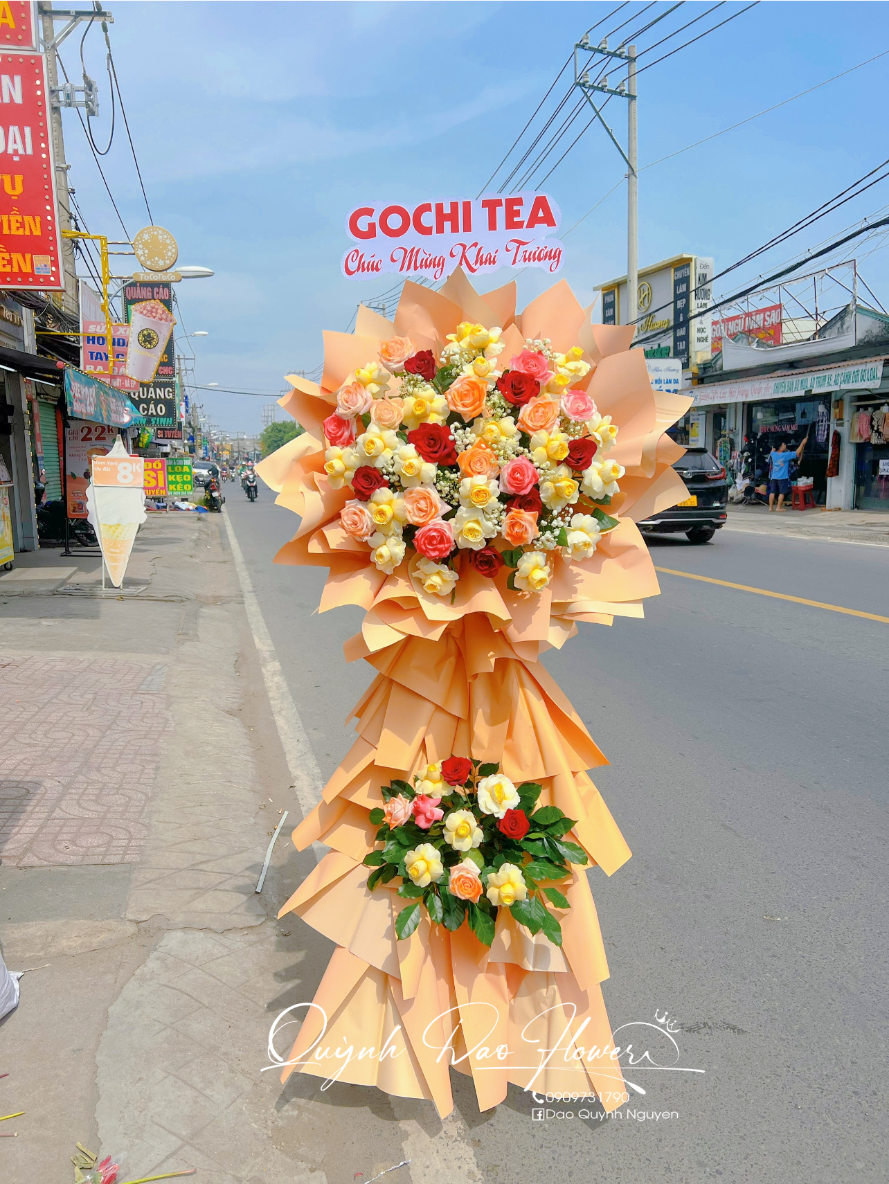 Kệ khai trương, hội nghị, chúc mừng 