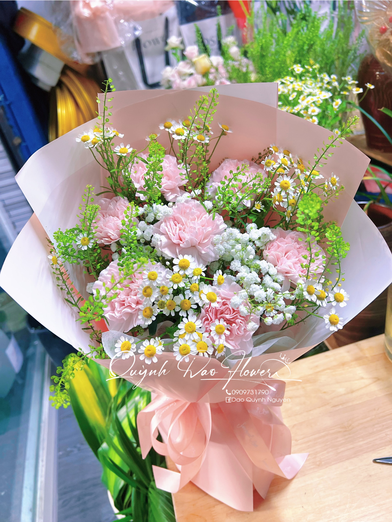 Hoa cẩm chướng 20/10