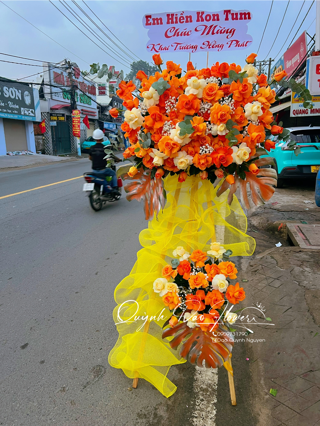 Hoa khai trương bình dương 