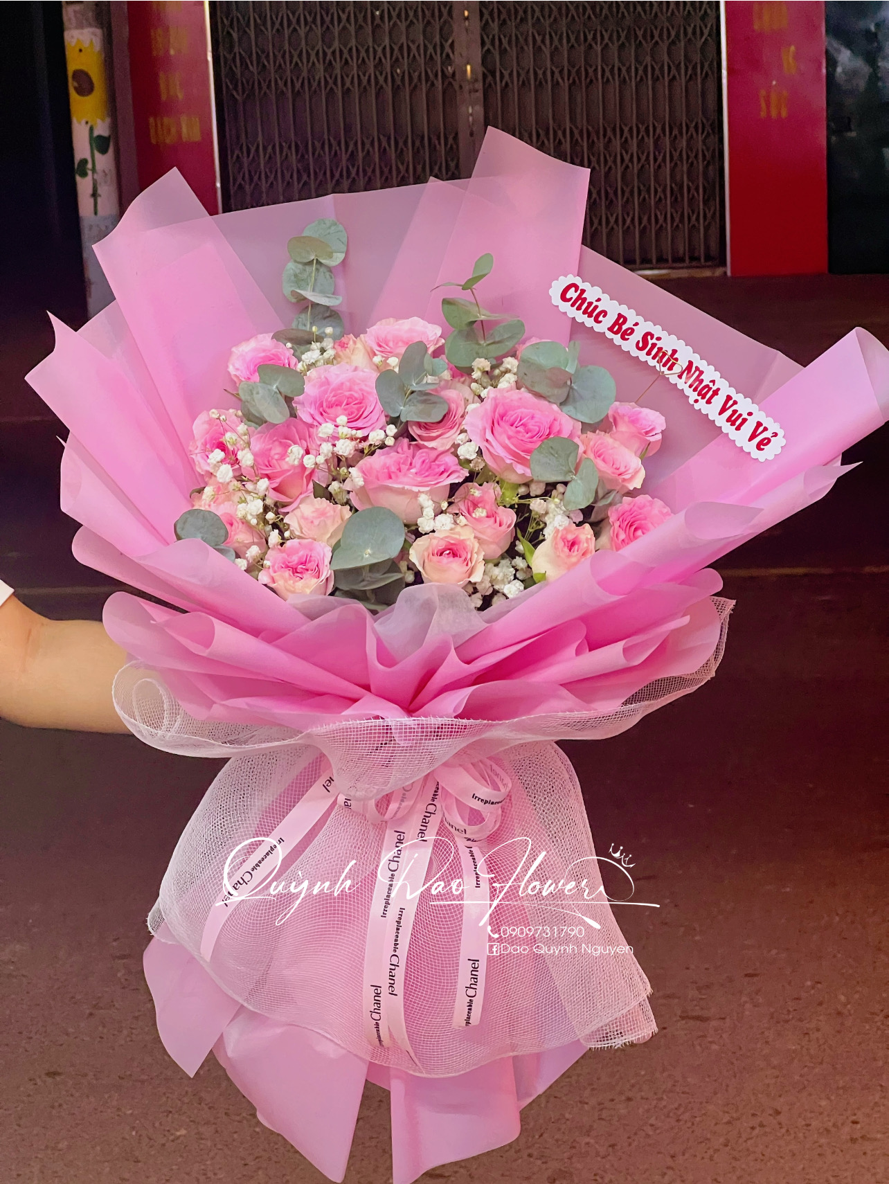 Bó hoa hồng tặng crush 