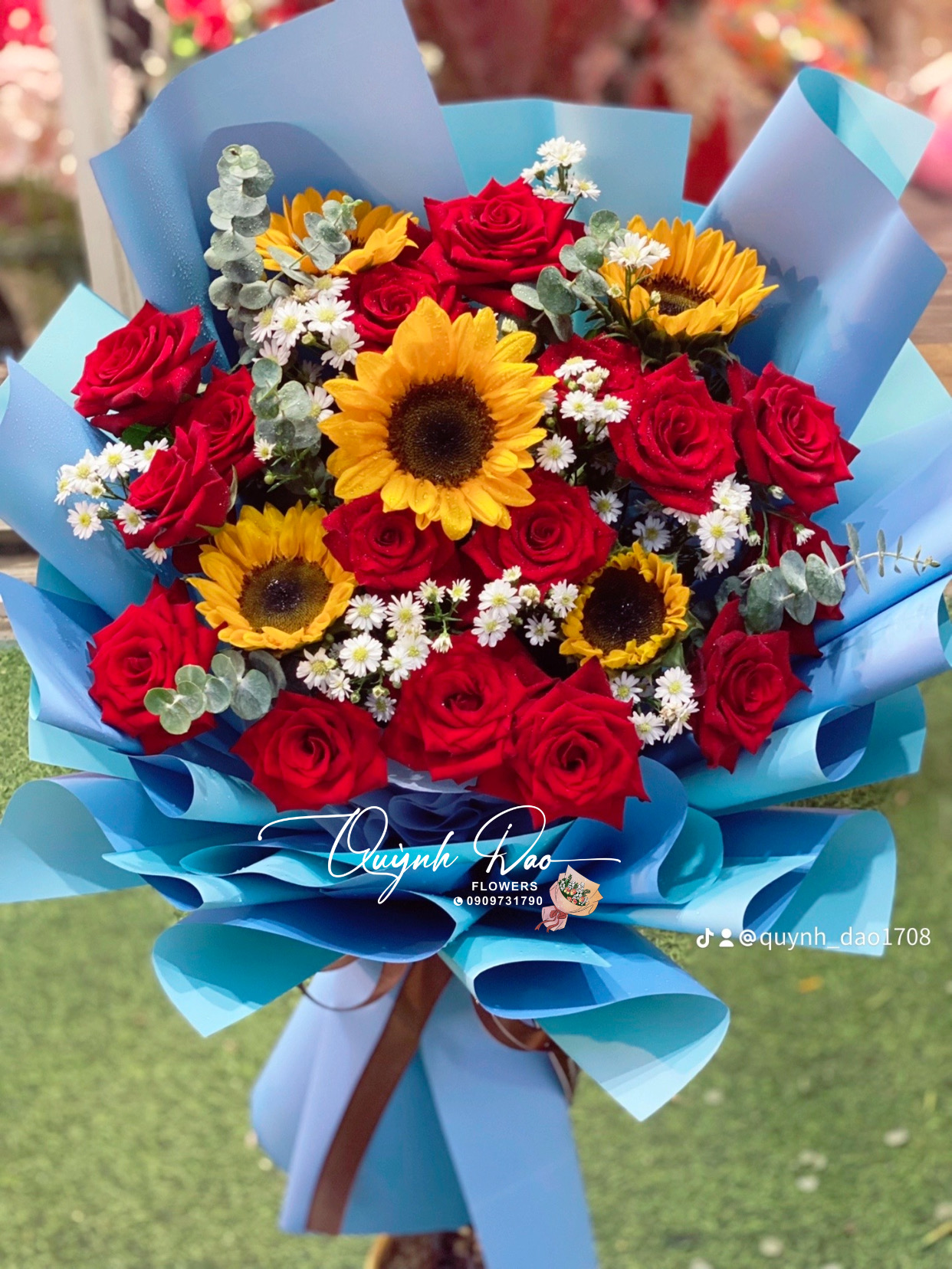 Bó hoa Hồng tặng bạn trai