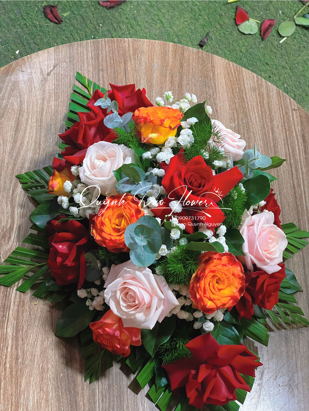 Bát hoa để bàn 