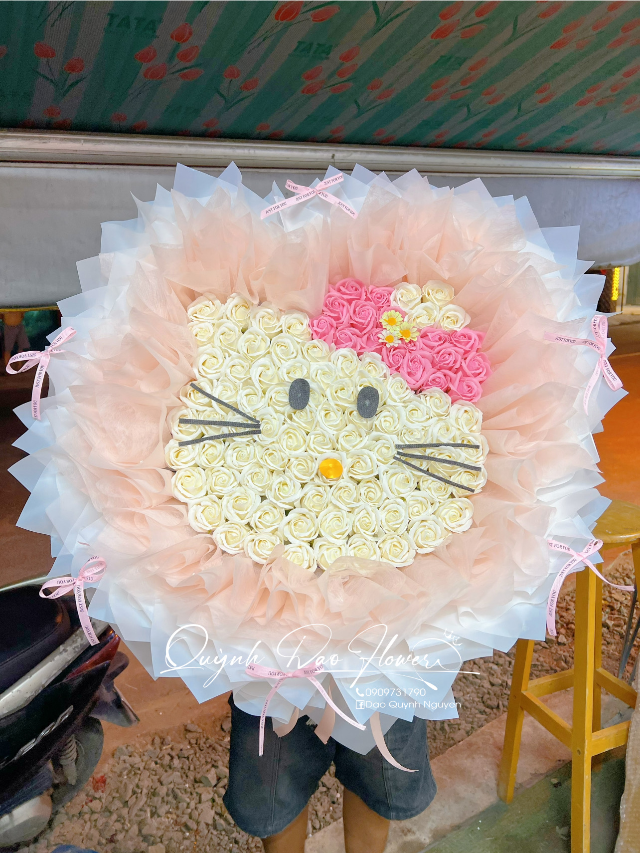 Mèo kitty 99 bông 