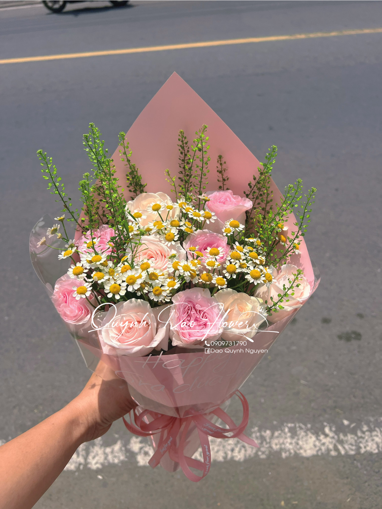 Bó hoa nhỏ xinh thủ Đức 