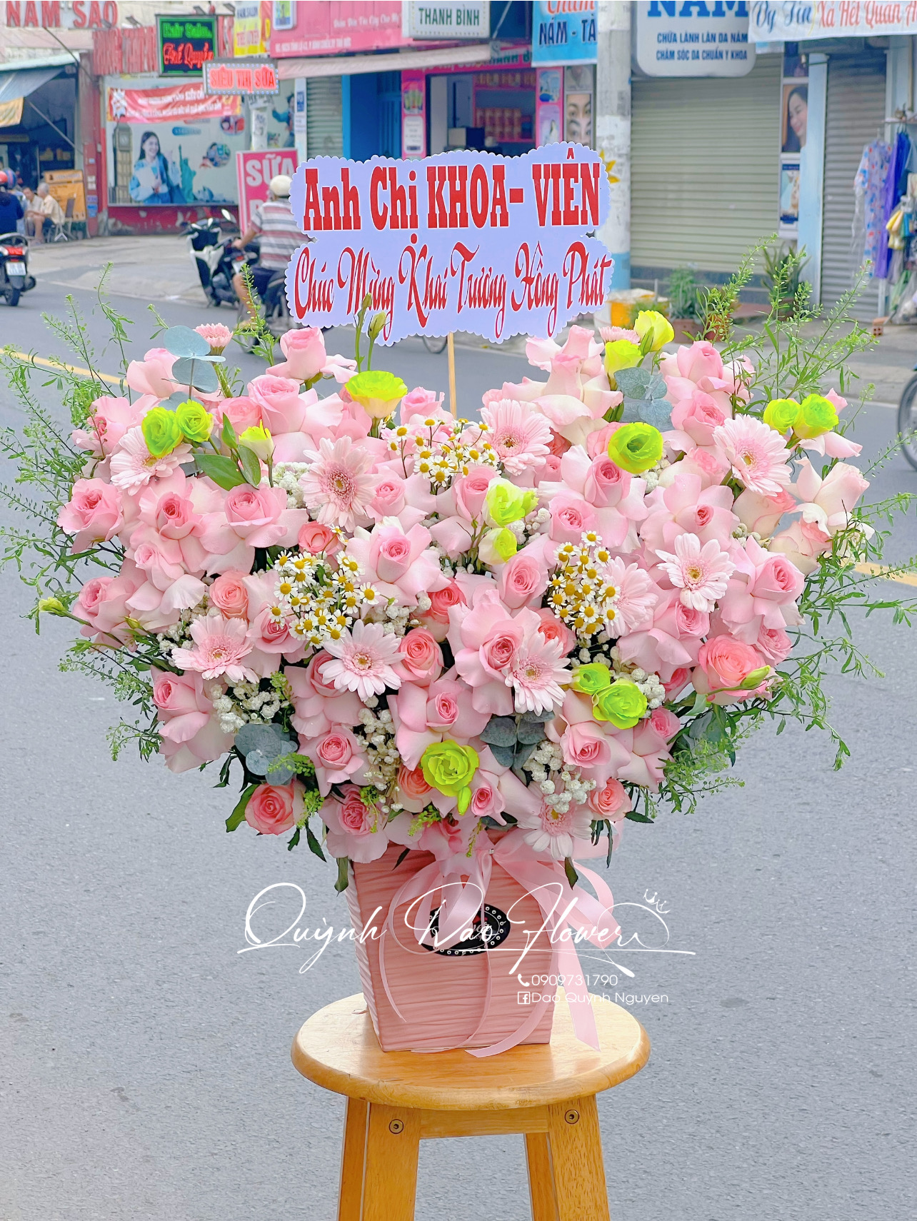 Giỏ hoa Tươi Thủ Đức 