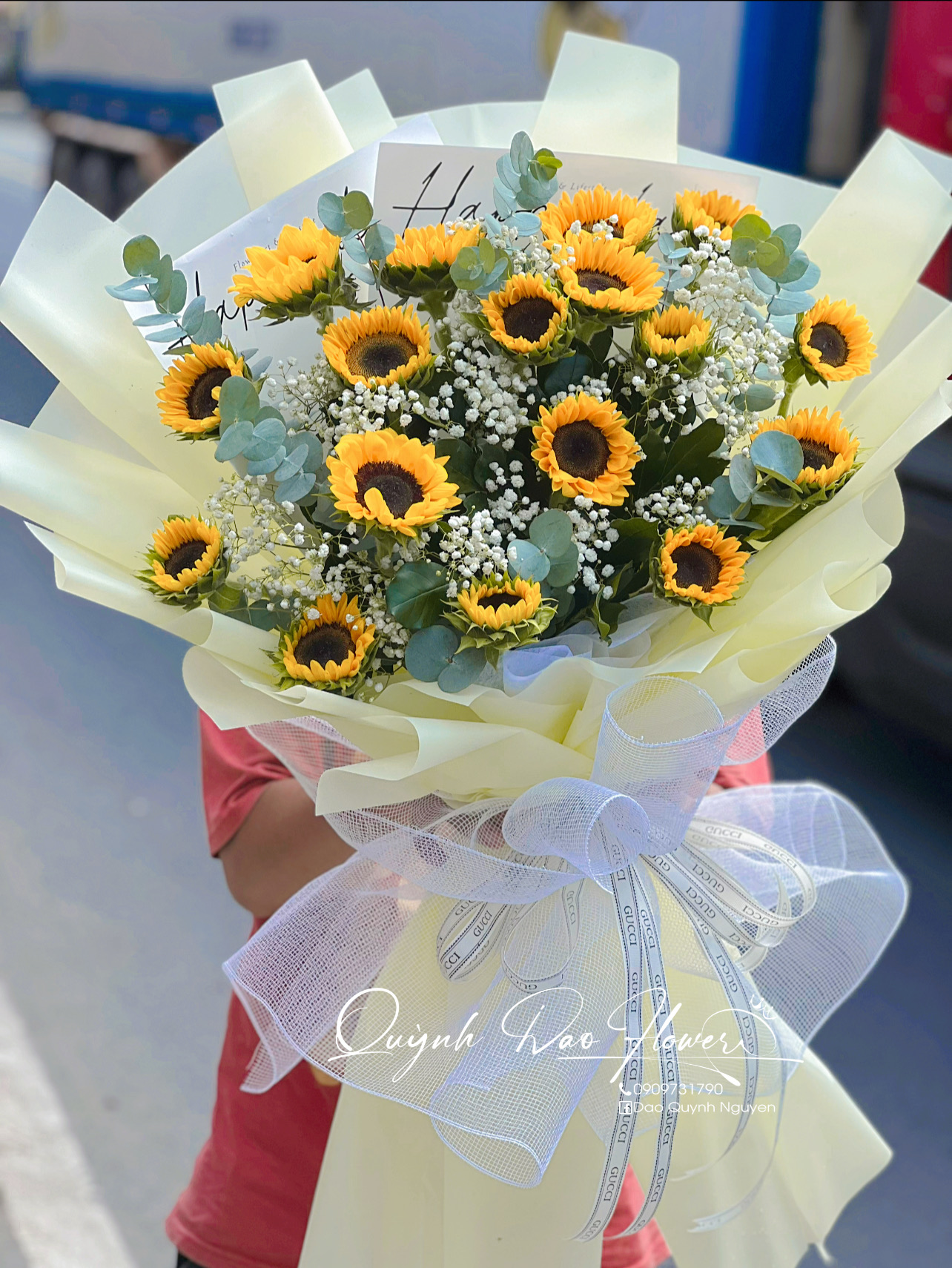 Bó hoa hướng dương to đẹp 