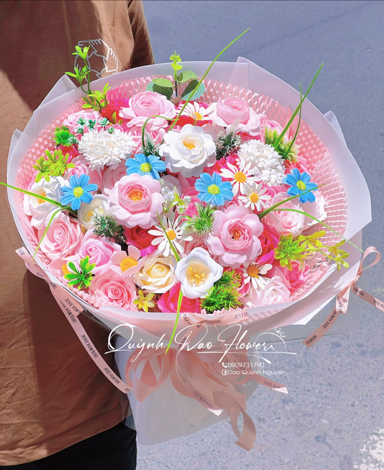 Bó hoa sáp cao cấp quận 12