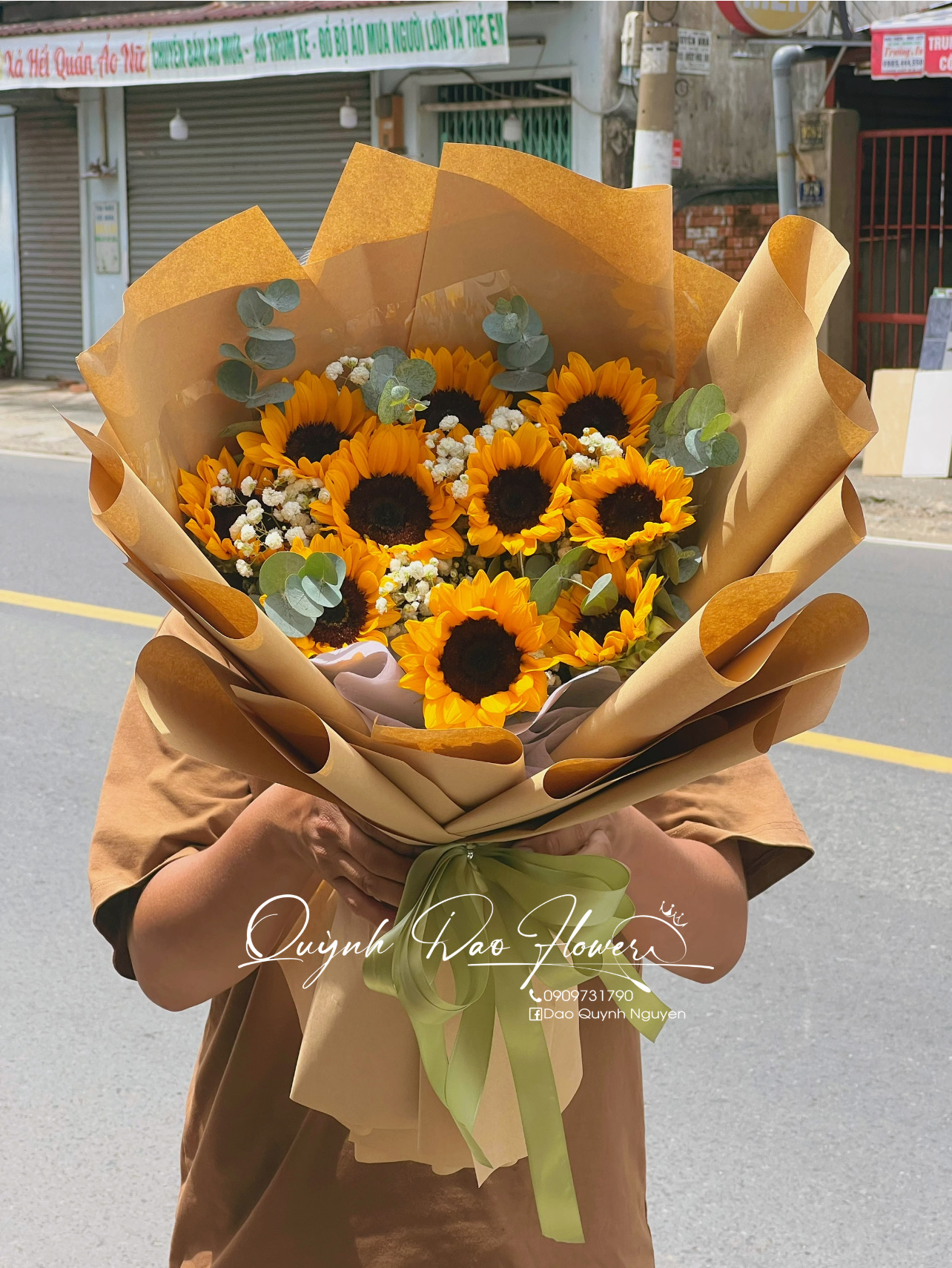 Bó hoa hướng dương  Thủ Đức 