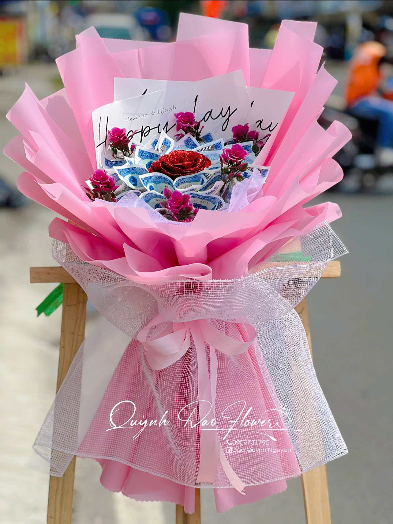 Bó hoa tiền 5k nhỏ xinh 