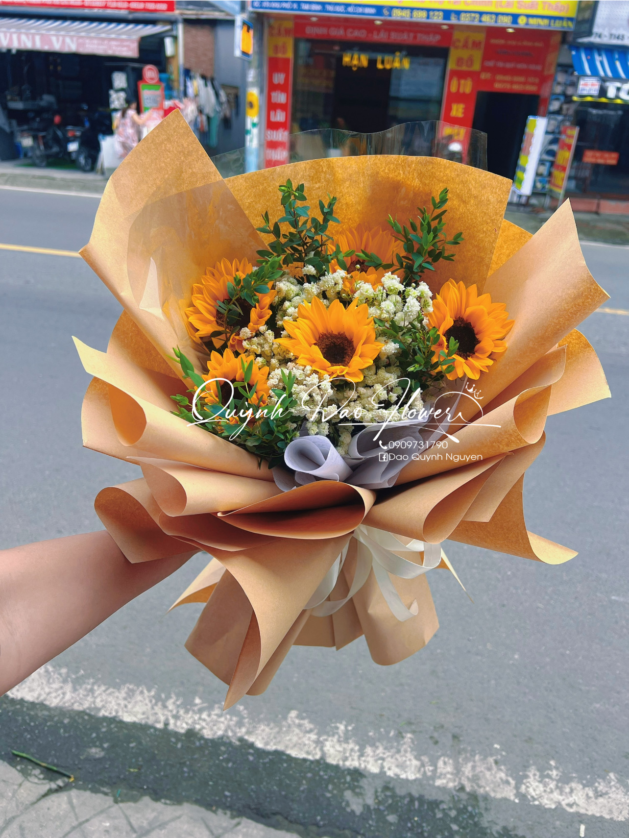 Hoa hướng dương tốt nghiệp 