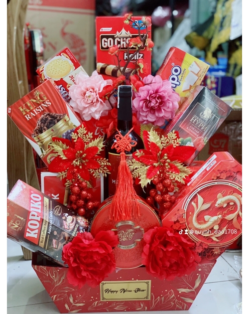 Giỏ quà Tết đẹp, rẻ, sang trọng 