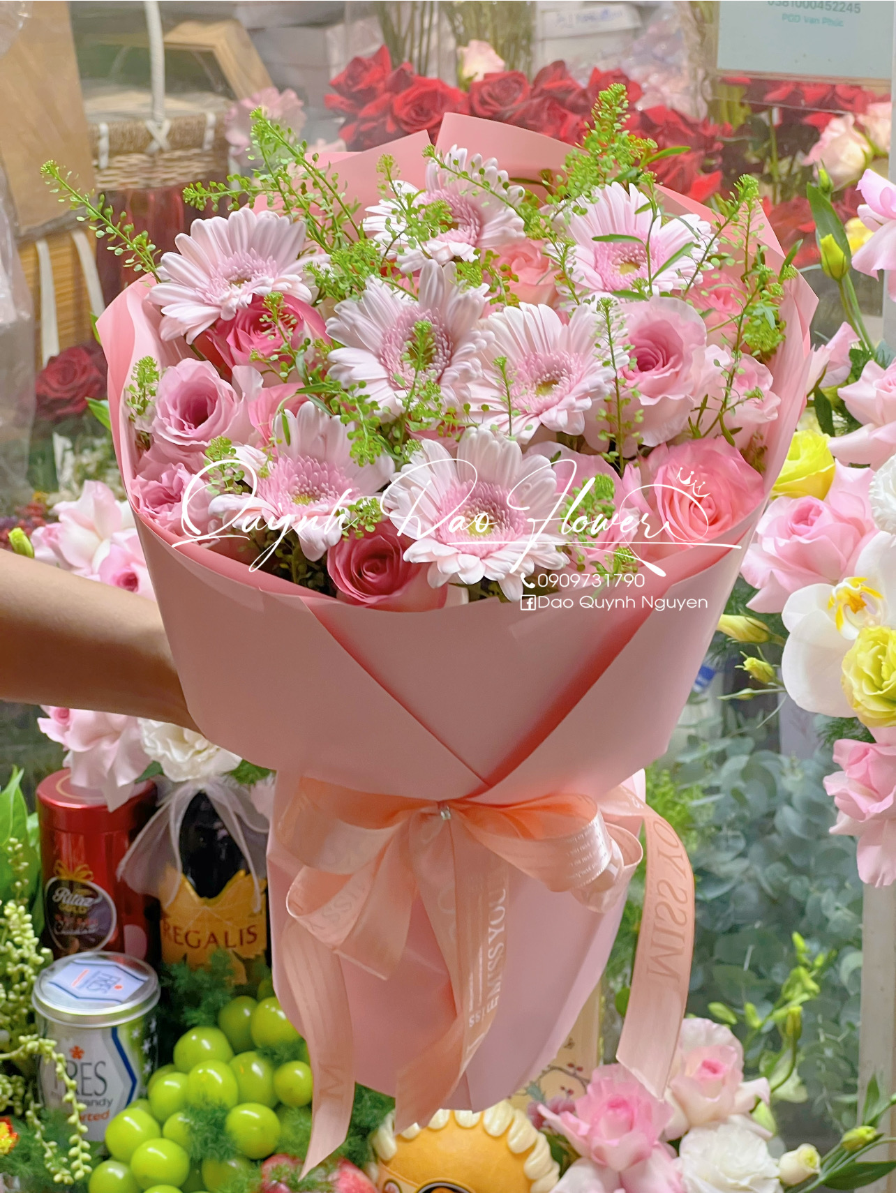 Bó hoa dạm ngõ thủ Đức 