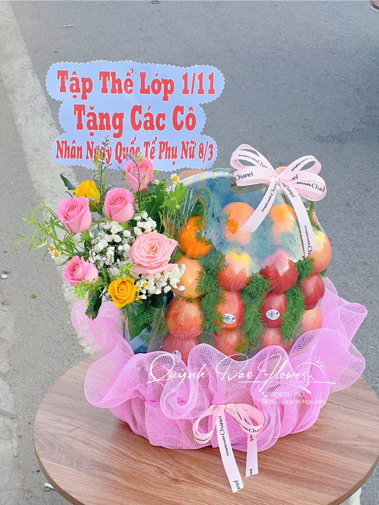 Giỏ trái cây chúc mừng