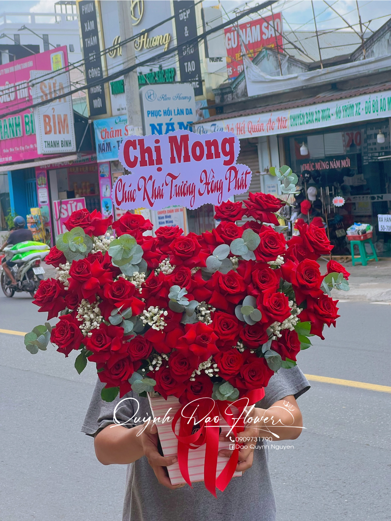Hoa khai trương, hoa để ban Thủ Đức 