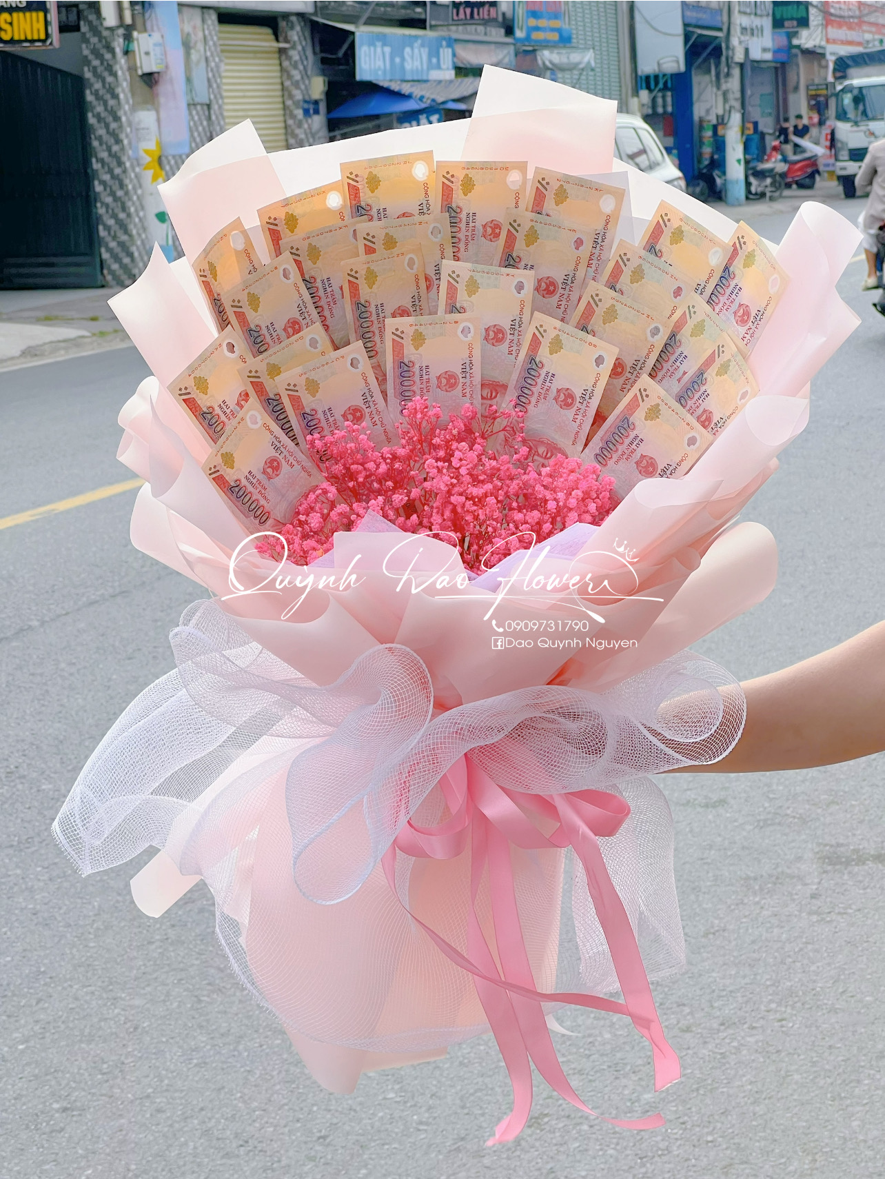 Hoa tiền 200k