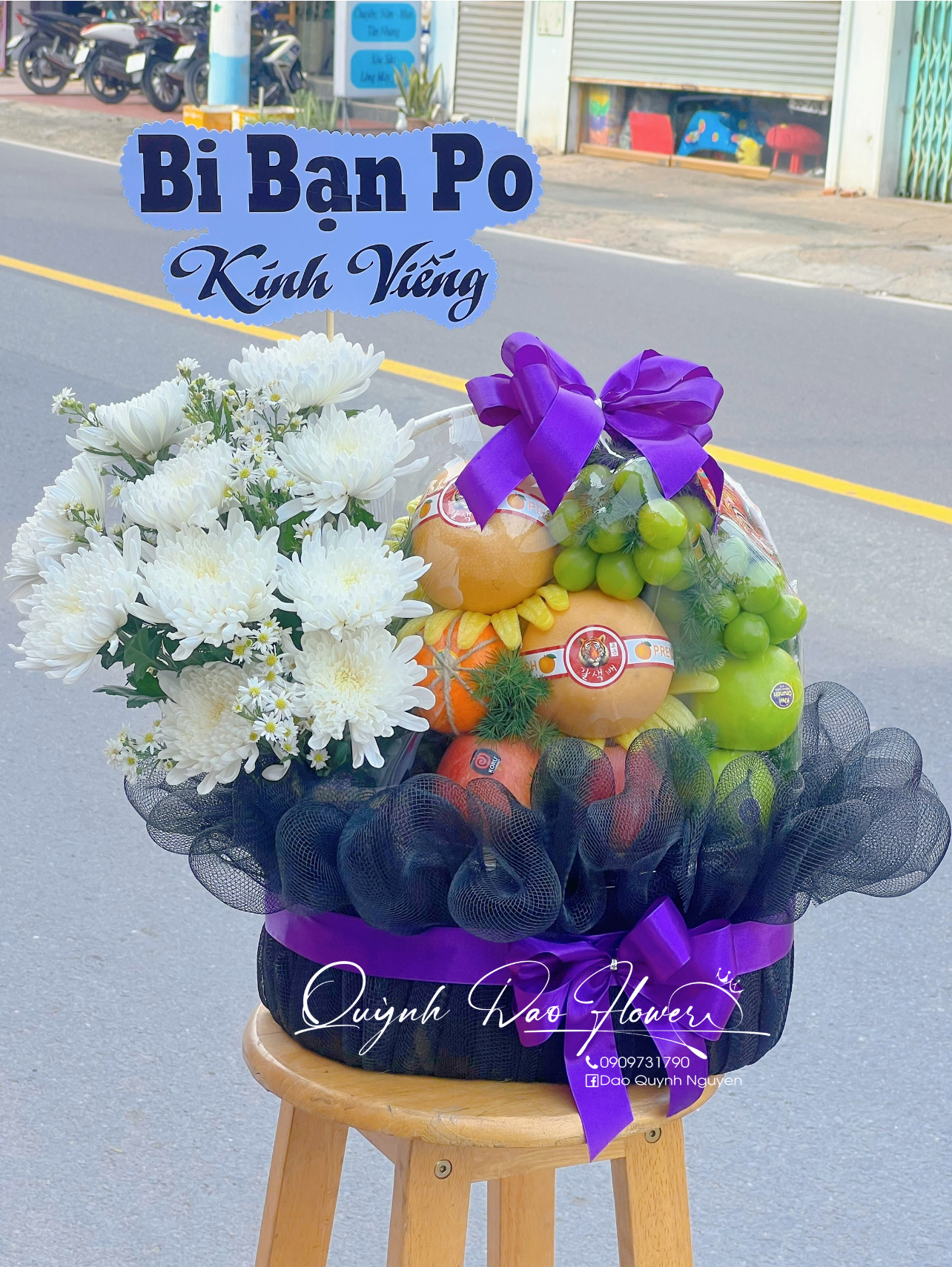 Giỏ trái cây viếng phường linh đông Thủ Đức 